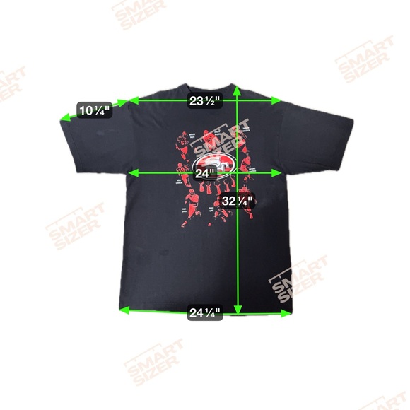 2012 San Francisco 49ers T-shirt Vintage XL Rare Willis Gore Davis Faithful Only - Picture 3 of 6